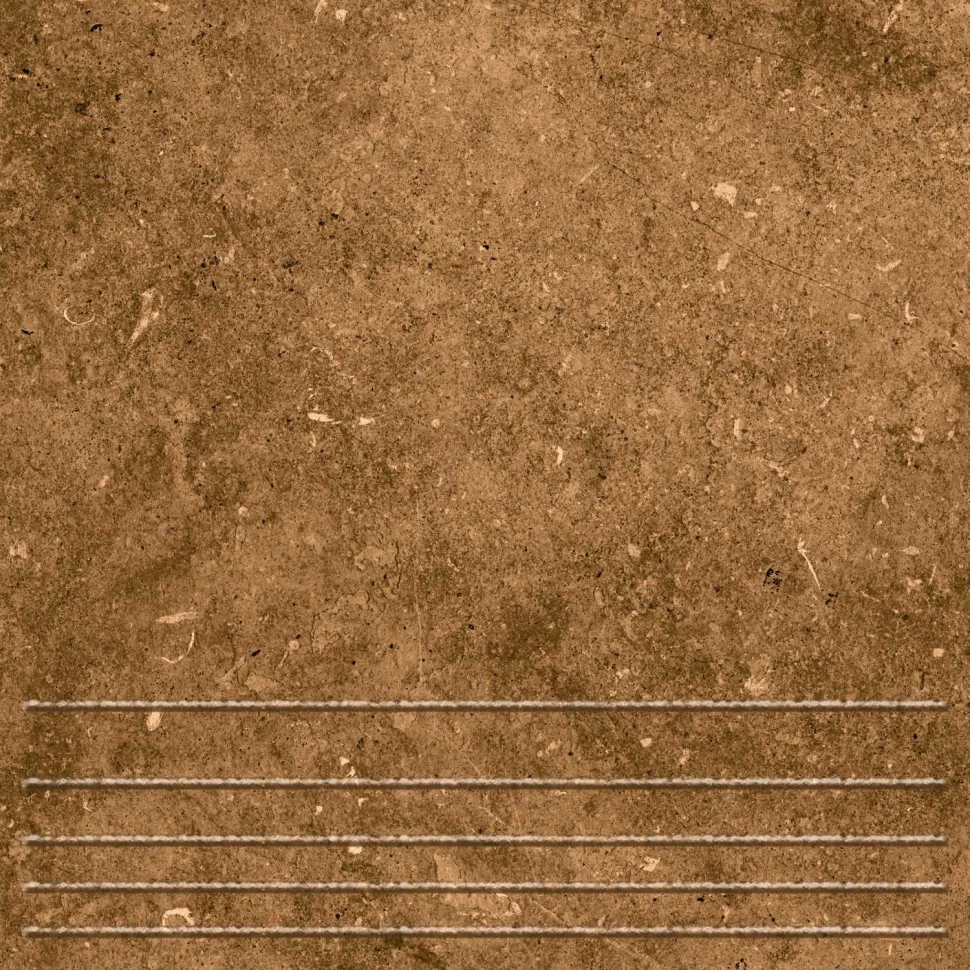 СТУПЕНЬ Клинкерная плитка Керамин Вермонт 4 коричневый 29,8x29,8 плитка azuvi esagono idra 25 8x29 см
