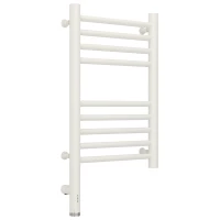 Полотенцесушитель электрический 500x300 белый матовый МЭМ левый, перемычка прямая Сунержа Богема 3.0 30-5804-5030