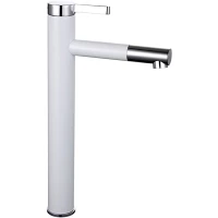 Смеситель для раковины Frap F1052-15 хром/белый 