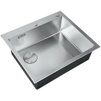 Кухонная мойка Zorg LUX 5951-L 59x51 см, нержавеющая сталь