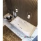 Чугунная ванна 150x75 см с отверстиями для ручек Goldman Elegant EG15075H - 2