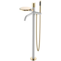 Смеситель напольный для ванны Boheme Stick Diamond 129-WG