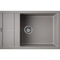 Кухонная мойка Omoikiri Tetogranit Sumi 78-LB-GR 4993563 78x50 см, ленинградский серый