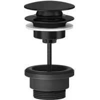 Донный клапан Gessi Gessi316 54599#707 универсальный, черный хром матовый