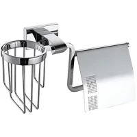 Держатель туалетной бумаги и освежителя воздуха Gappo G0703-10 хром