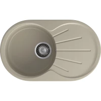 Кухонная мойка GranFest Rondo 750L 74,6x45,5 см, топаз