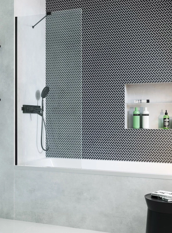 

Шторка для ванны Radaway Modo New Black PNJ II 60 10006060-54-01 прозрачное