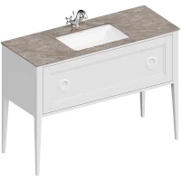 Тумба белый матовый 120 см Kerama Marazzi Plaza Classic PL.CN.120.1\WHT.M