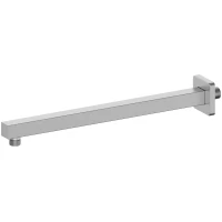 Кронштейн для верхнего душа Wonzon & Woghand WW-SA10-40-BN 400 мм, настенный, никель матовый