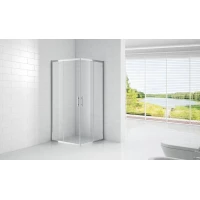 Душевой уголок 100x100 см Cezares ECO-O-A-2-100-C-Cr прозрачное