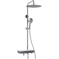 Душевая система 300 мм WasserKRAFT Aller A113.116.101.CH Thermo