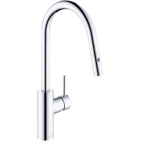 Смеситель для кухни Kludi E-Go Voice 423000577 электронный, с выдвижным изливом, хром