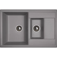Кухонная мойка Dr.Gans Астра 760К 25.065.D0760.410 76x51 см, везувий