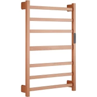 Полотенцесушитель электрический Raglo R350.07.33 800x500, МЭМ правый, медь матовая