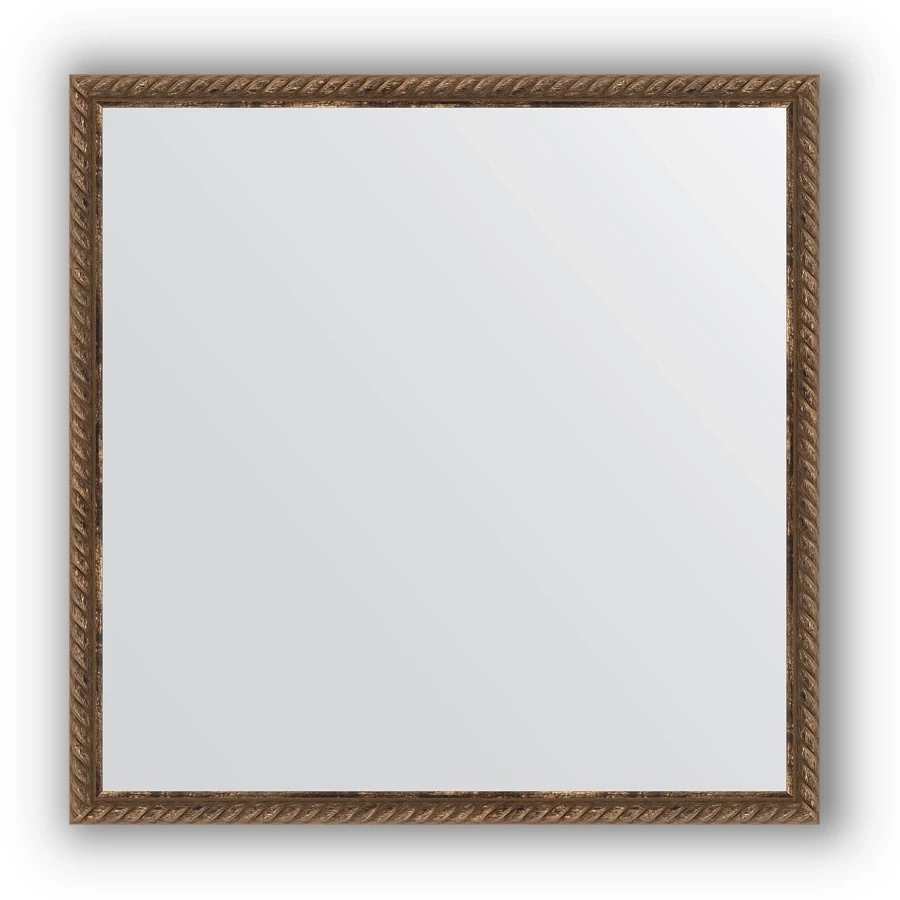 Зеркало 58x58 см витая бронза Evoform Definite BY 0772