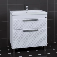 Тумба белый глянец 77 см Санта Калипсо 217003лN