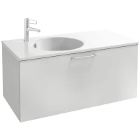 Тумба белый глянец 100 см Jacob Delafon Odeon Rive Gauche EB2514-R5-G1C