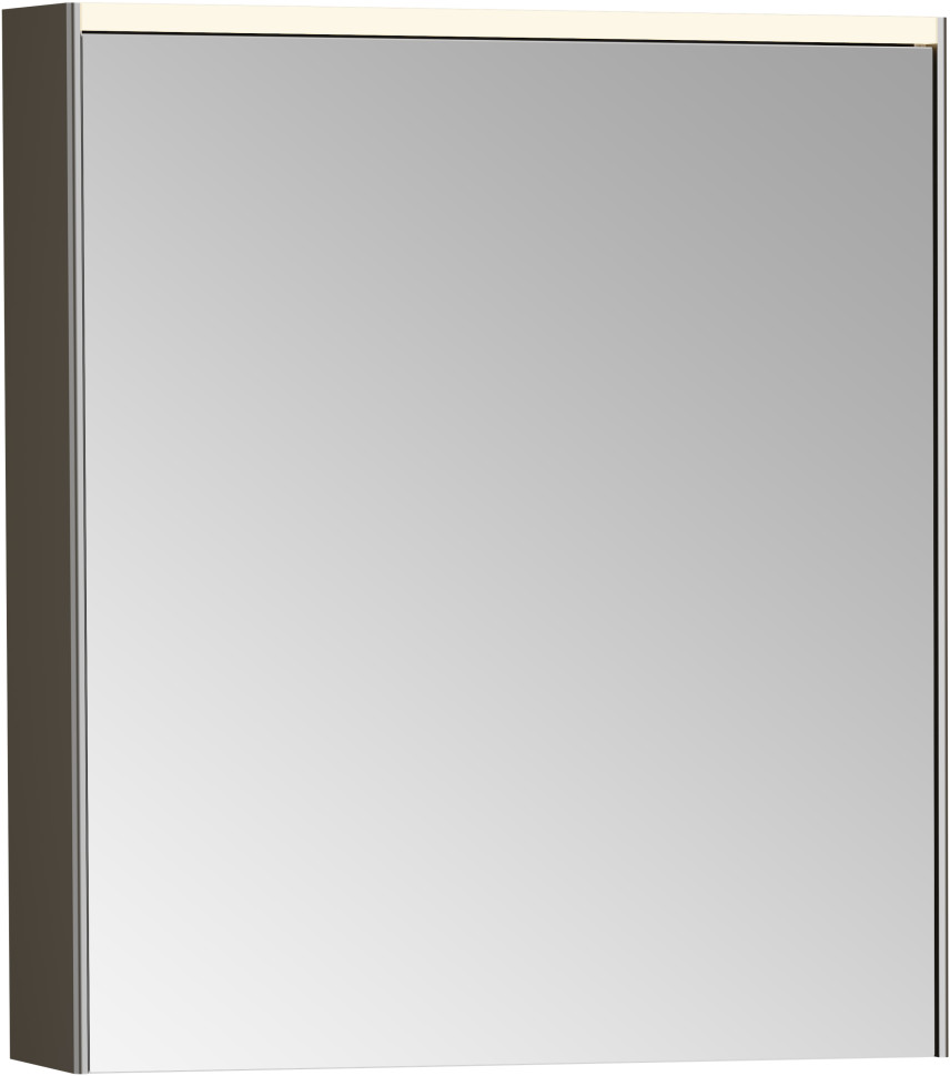 Зеркальный шкаф 62х69,5 см антрацит глянец R Vitra Mirrors 66910