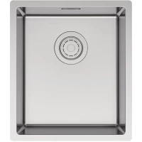 Кухонная мойка Paulmark Lassan LA38-BS 38x44 см, нержавеющая сталь