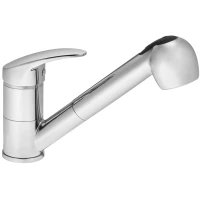 Смеситель для кухни Santek Мавис WH5A42011C001 с выдвижным изливом, хром