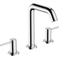 Смеситель для раковины Hansgrohe Tecturis S 73330000 с донным клапаном, хром