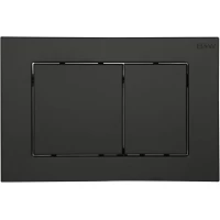 Кнопка смыва Black & White Universe WPI-09532 09532 для инсталляции, черный матовый