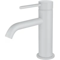 Смеситель для раковины Wonzon & Woghand Stick WW-88139017-MW белый матовый