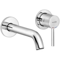 Смеситель для раковины Kludi Bozz 382440576S встраиваемый, без донного клапана, хром