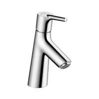 Смеситель для раковины 80, LowFlow, без донного клапана Hansgrohe Talis S 72018000