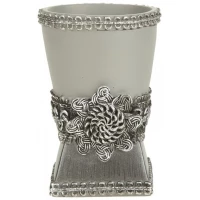 Стакан Avanti Braided Medallion Silver 11166A-SLV