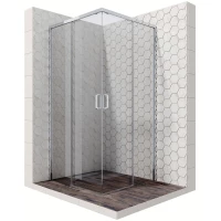 Душевой уголок 90x90 см Ambassador Queen 11011104 прозрачное