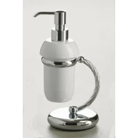 Дозатор для жидкого мыла Stil Haus Giunone G720(08) настольный, хром