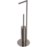 Комплект для туалета Colombo Design Mini B4018.HPS1 напольный, нержавеющая сталь