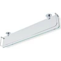 Полка стеклянная Stil Haus Medea ME04(08) 60 см, хром