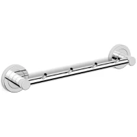 Планка с крючками Langberger Burano 11034A для ванны, хром