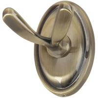 Крючок Veragio Bonjour Bronzo VR.BNR-7832.BR двойной, для ванны, бронза