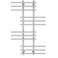 Полотенцесушитель электрический 1070x600 ТЭН левый Secado Турин 5 4603777456023