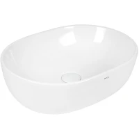 Раковина-чаша Bond Oval S59-490 48,5x34,5 см, накладная, белый глянец