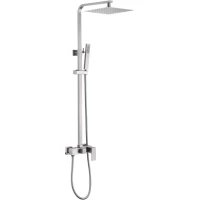 Душевая система Abber Daheim AF8220SPL 250 мм, со смесителем, сатин