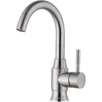 Смеситель для кухни Zorg SH 6166 INOX нержавеющая сталь