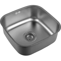 Кухонная мойка Zorg ZR 4040 42,5x42,5 см, нержавеющая сталь