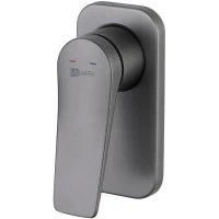 Смеситель для душа Lemark Bronx LM3723GM встраиваемый, графит