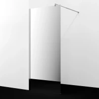 Душевая перегородка WasserKRAFT Rur 30W39-MR 90 см, профиль хром, стекло зеркальное