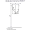 Шкаф двустворчатый подвесной 61x81,8 см белый глянец Акватон Домус 1A153003LL010 - 2