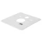 Шумоизоляционная панель из белого пластика(424x390x4) Viega 575168 - 1