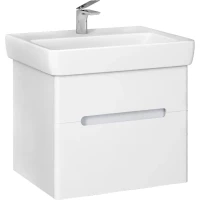 Тумба белый глянец 53,6 см Laparet Accord Acc.01.60/P/W