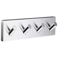 Планка с крючками IDDIS Edifice EDISB40I41 для ванны, хром