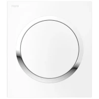 Смывная клавиша для писсуара Mepa Zero белый/глянцевый хром 421134