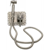 Гигиенический душ Milacio Vitoria MC.800.SL со смесителем, серебро