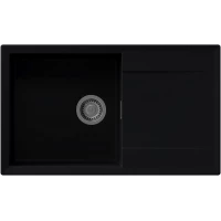 Кухонная мойка Florentina Тоскана 860 17.050.D0860.102 86x51 см, черный